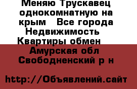 Меняю Трускавец однокомнатную на крым - Все города Недвижимость » Квартиры обмен   . Амурская обл.,Свободненский р-н